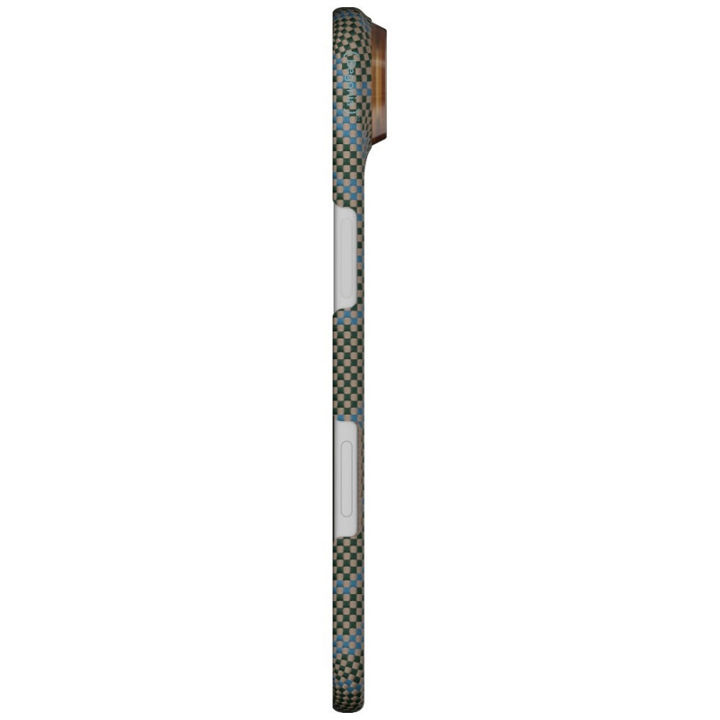 PITAKA Edge Case Breath of Veins -kuori Apple iPhone Airille, dive green