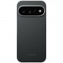PITAKA Edge Case -suojakuori Google Pixel 11 -puhelimelle, musta-harmaa