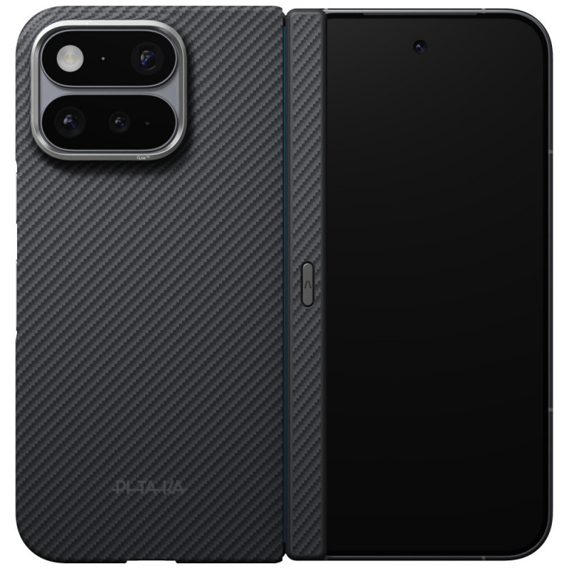 PITAKA Edge Case -suojakuori Google Pixel 11 Pro -puhelimelle, musta-harmaa