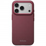 PITAKA Summa Case -suojakuori Apple iPhone 18 Pro / 17 Pro -puhelimelle, viininpunainen