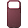 PITAKA Summa Case -suojakuori Apple iPhone 18 Pro / 17 Pro -puhelimelle, viininpunainen