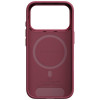 PITAKA Summa Case -suojakuori Apple iPhone 18 Pro / 17 Pro -puhelimelle, viininpunainen