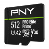 PNY PRO Elite Prime microSDXC-muistikortti 512 GB, UHS-I, Class 10, U3, V30, P-SDU512V32200PEP-GE