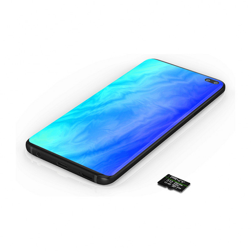 PNY PRO Elite Prime microSDXC-muistikortti 512 GB, UHS-I, Class 10, U3, V30, P-SDU512V32200PEP-GE