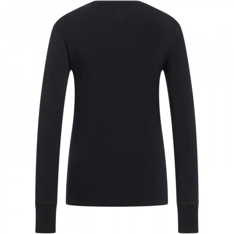 Odlo BL TOP MERINO 260 naisten pitkähihainen pyöreäaukkoinen aluspaita, koko S, musta