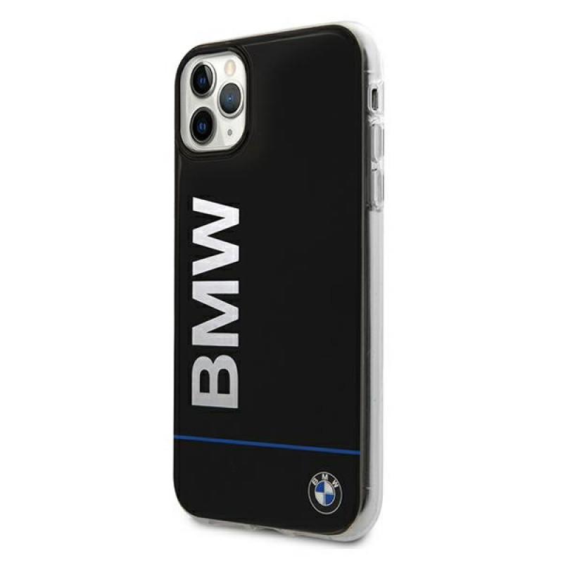 BMW BMHCN58PCUBBK Apple iPhone 11 Pro -kovakotelo Signature Printed Logo, musta
