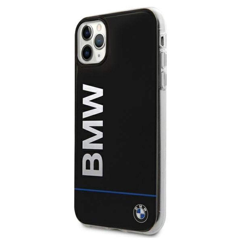 BMW BMHCN65PCUBBK Apple iPhone 11 Pro Max -kovakotelo Signature Printed Logo, musta