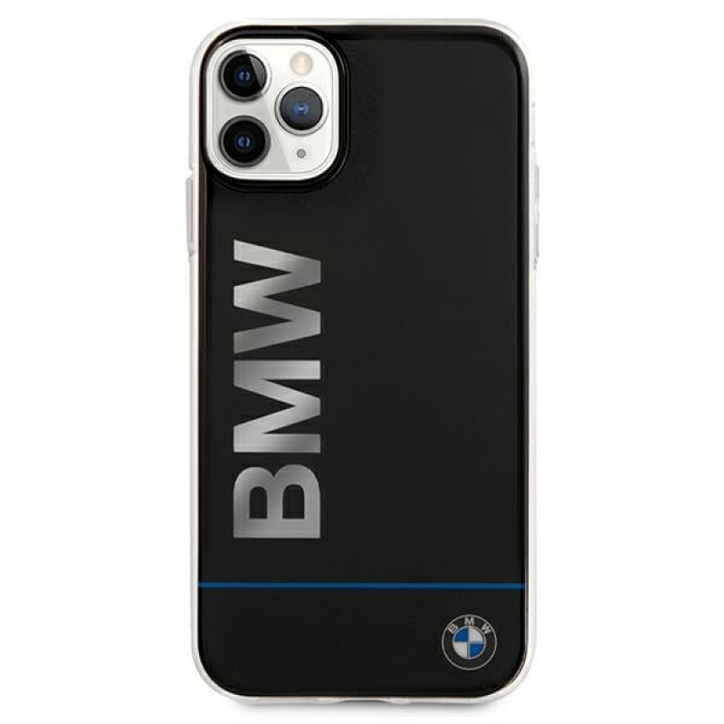 BMW BMHCN65PCUBBK Apple iPhone 11 Pro Max -kovakotelo Signature Printed Logo, musta