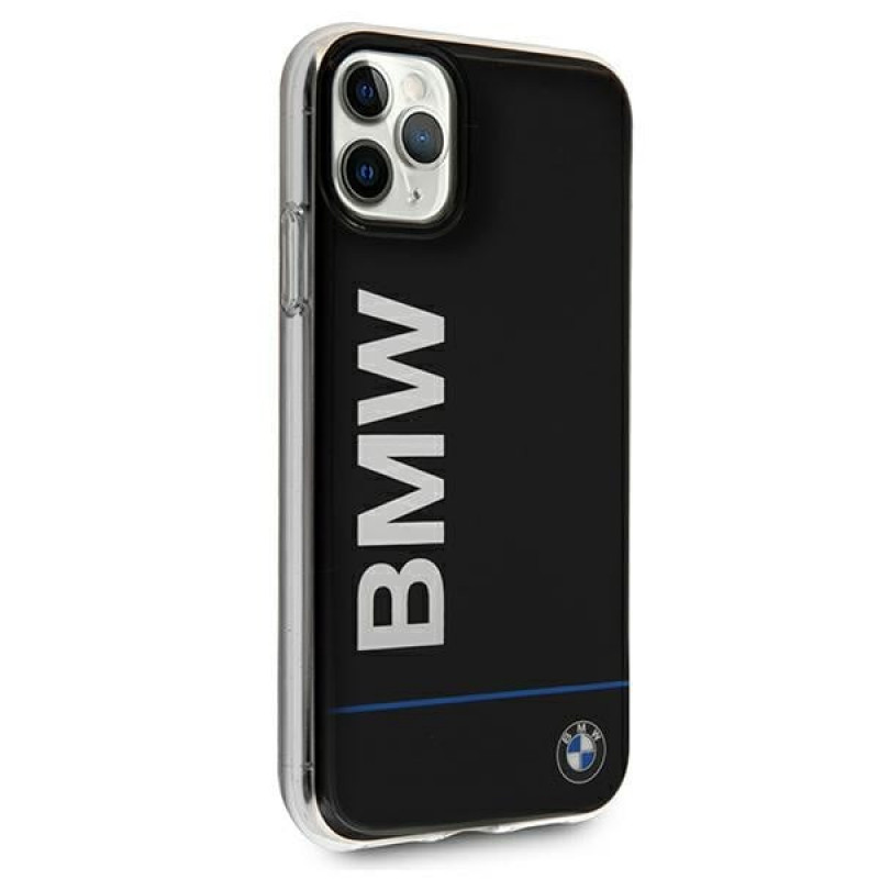 BMW BMHCN65PCUBBK Apple iPhone 11 Pro Max -kovakotelo Signature Printed Logo, musta
