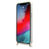 Guess GUHCP12MKC4GSGO Apple iPhone 12 / 12 Pro -kovakotelo 4G Gold Chain, läpinäkyvä