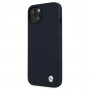 BMW BMHCP13SSILNA Apple iPhone 13 mini -kovakotelo Silicone Signature, Navy