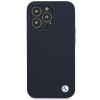 BMW BMHCP13XSILNA Apple iPhone 13 Pro Max -suojakuori Silicone Signature, navy