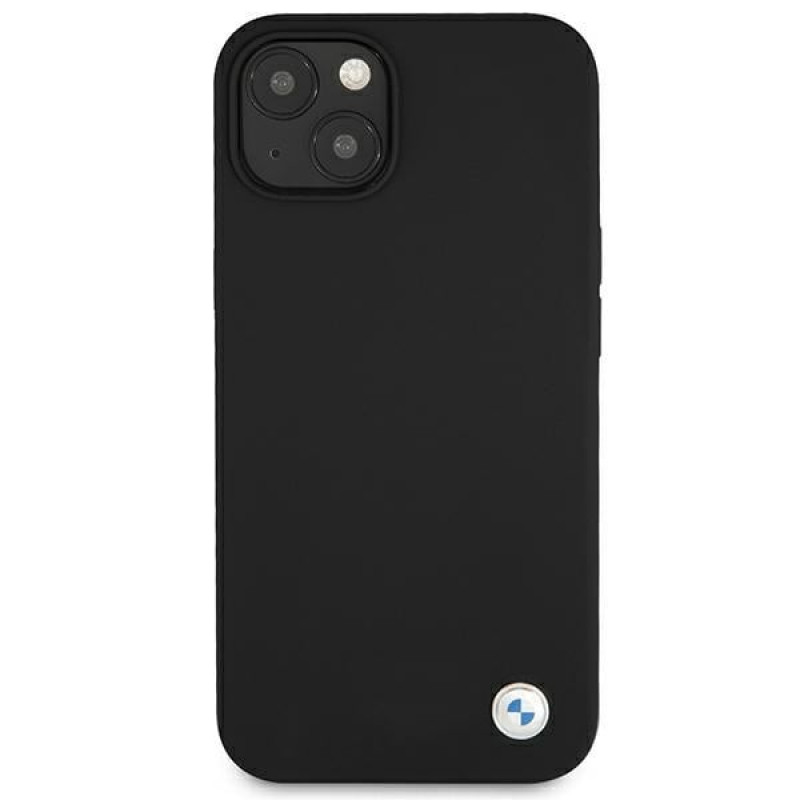 BMW BMHCP13SSILBK Apple iPhone 13 mini -kovakotelo Silicone Signature, musta