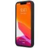 Mercedes-AMG AMHCP14MGSEBK Apple iPhone 14 Plus / 15 Plus -kovakotelo, Leather Debossed Lines, musta