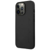 Mercedes-AMG AMHCP14XDOLBK Apple iPhone 14 Pro Max -kovakuori, Leather Hot Stamped, musta