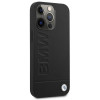 BMW BMHMP14XSLLBK Apple iPhone 14 Pro Max -kovakotelo, Signature Logo Imprint MagSafe, musta