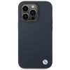 BMW BMHMP14XSILNA Apple iPhone 14 Pro Max -kuori, Silicone Metal Logo MagSafe, navy