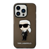 Karl Lagerfeld KLHCP14XHNIKTCK Apple iPhone 14 Pro Max -kovakotelo, Ikonik Karl, musta