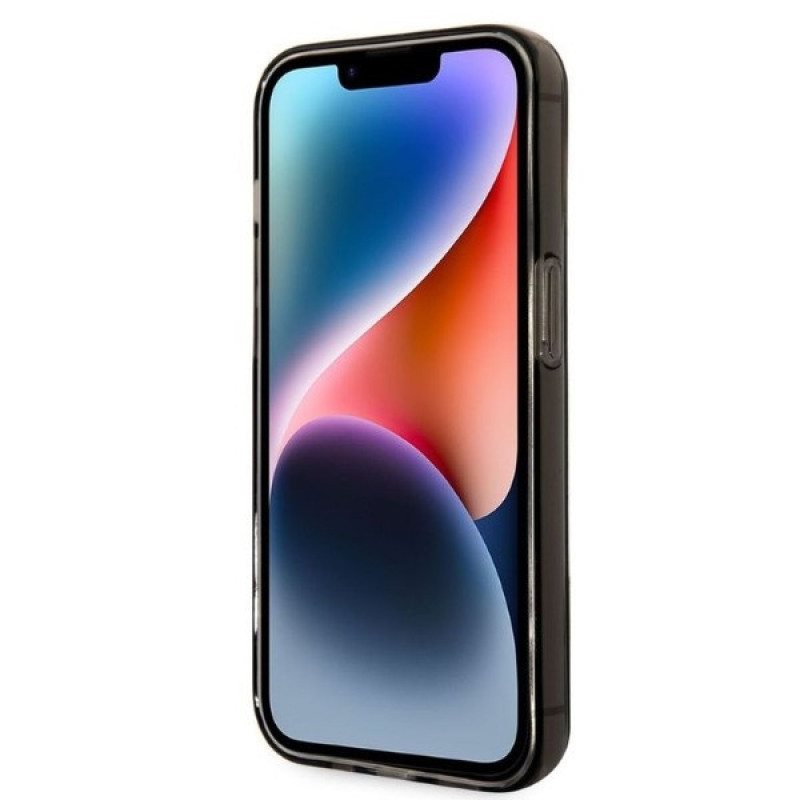 Karl Lagerfeld KLHCP14XHNIKTCK Apple iPhone 14 Pro Max -kovakotelo, Ikonik Karl, musta