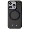 BMW BMHMP14LHGPK Pattern MagSafe -kovakotelo Apple iPhone 14 Pro -puhelimelle, harmaa