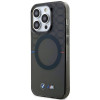 BMW BMHMP14XHGPK Pattern MagSafe -kovakotelo Apple iPhone 14 Pro Max -puhelimelle, harmaa