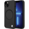 BMW BMHMP14SSILBK2 Signature Liquid Silicone MagSafe -kuori Apple iPhone 14 -puhelimelle, musta