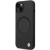 BMW BMHMP14SSILBK2 Signature Liquid Silicone MagSafe -kuori Apple iPhone 14 -puhelimelle, musta