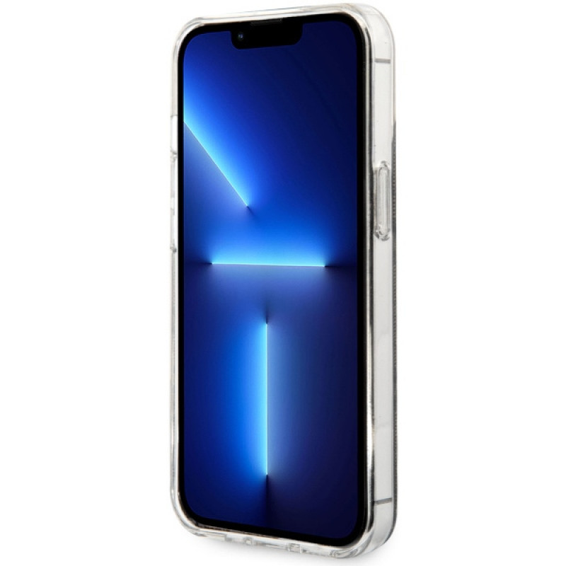 Guess GUHMP13LH4STW 4G MagSafe -kovakotelo Apple iPhone 13 Pro -puhelimelle, ruskea