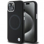 BMW BMHMP15SSILBK2 Signature Liquid Silicone MagSafe -suojakotelo Apple iPhone 15 -puhelimelle, musta