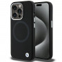BMW BMHMP15LSILBK2 Signature Liquid Silicone MagSafe -suojakuori Apple iPhone 15 Pro -puhelimelle, musta