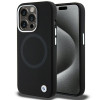BMW BMHMP15LSILBK2 Signature Liquid Silicone MagSafe -suojakuori Apple iPhone 15 Pro -puhelimelle, musta