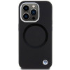 BMW BMHMP15LSILBK2 Signature Liquid Silicone MagSafe -suojakuori Apple iPhone 15 Pro -puhelimelle, musta
