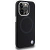 BMW BMHMP15LSILBK2 Signature Liquid Silicone MagSafe -suojakuori Apple iPhone 15 Pro -puhelimelle, musta