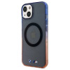 BMW BMHMP15MHTGE Gradient Bumper MagSafe -kovakotelo Apple iPhone 15 Plus / 14 Plus -puhelimelle, harmaa