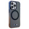 BMW BMHMP15XHTGE Gradient Bumper MagSafe -kovakotelo Apple iPhone 15 Pro Max -puhelimelle, harmaa