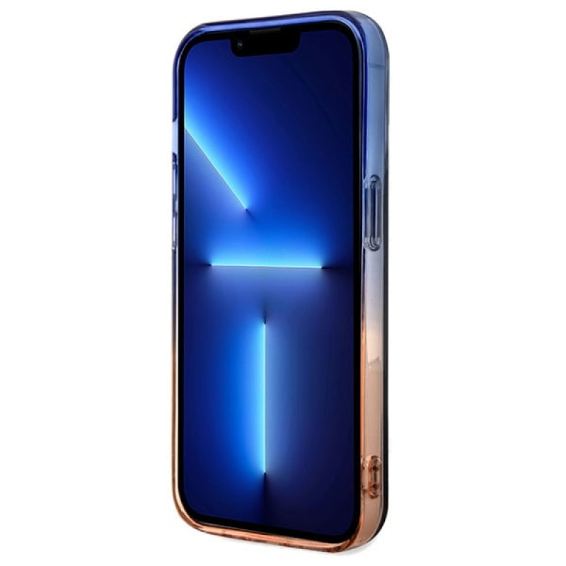BMW BMHMP15XHTGE Gradient Bumper MagSafe -kovakotelo Apple iPhone 15 Pro Max -puhelimelle, harmaa
