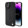 BMW BMHMP15SSLLBK Signature Logo Imprint MagSafe -kovakotelo Apple iPhone 15 -puhelimelle, musta