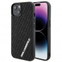 Karl Lagerfeld KLHCP15S3DMKRLK 3D Rubber Multi Logo -kovakotelo Apple iPhone 15 -puhelimelle, musta
