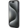 Karl Lagerfeld KLHCP15SPQKPMK Quilted K Pattern -kovakotelo Apple iPhone 15 -puhelimelle, musta