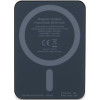 Guess GUPBM3ALGSGK varavirtalähde 3000 mAh, 5 W, MagSafe Metal Script Logo, musta