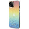 Guess GUHCP15SHDECMI IML Faceted Mirror Disco Iridescent -kovakotelo Apple iPhone 15 -puhelimelle, monivärinen