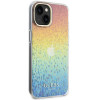 Guess GUHCP15SHDECMI IML Faceted Mirror Disco Iridescent -kovakotelo Apple iPhone 15 -puhelimelle, monivärinen