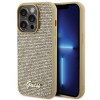 Guess GUHCP15LPMSDGSD Disco Metal Script -kovakotelo Apple iPhone 15 Pro -puhelimelle, kulta