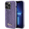 Guess GUHCP15XPSFDGSU Sequin Script Metal -kovakotelo Apple iPhone 15 Pro Max -puhelimelle, violetti