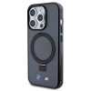 BMW BMHMP15LURSK Apple iPhone 15 Pro -kovakotelo Ring Stand M Collection MagSafe, musta
