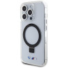 BMW BMHMP15LURST Apple iPhone 15 Pro -kovakotelo Ring Stand M Collection MagSafe, kirkas