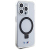 BMW BMHMP15LURST Apple iPhone 15 Pro -kovakotelo Ring Stand M Collection MagSafe, kirkas