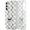 Karl Lagerfeld KLHCS23FEHNCMKLT Samsung Galaxy S23 FE (S711) hardcase Monogram Choupette, läpinäkyvä