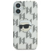 Karl Lagerfeld Apple iPhone 16 -kovakuori IML Karl Head Electroplated, läpinäkyvä