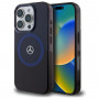 Mercedes MEHMP16X23HBIKV Apple iPhone 16 Pro Max -kovakotelo MB Double Layer BiColor MagSafe, musta sininen